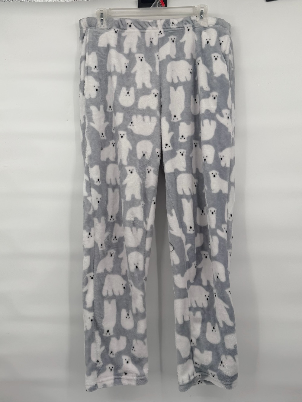 Unbranded, polar bear, fuzzy fleece pajama pants